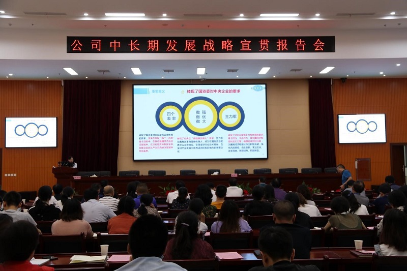公司舉辦“中長期發(fā)展戰(zhàn)略、精細化管理和合規(guī)管理”宣貫 首場報告會